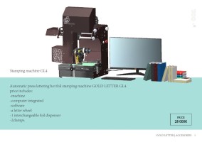 Computerized Hot Foil Stamping Machine for Leather & Personalized Products
