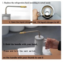 LN-300 Liquid Nitrogen Spray Gun for Cryotherapy & Metal Treatment