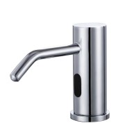 Basin Sensor Soap Dispenser with Infrared Touchless Automatic Soap Dispensing – Durable Chrome Brass