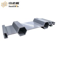 PVC Vinyl Sheet Pile SF626 for Flood Protection and Bank Reinforcement