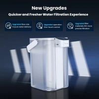 Waterdrop Electric Countertop Water Filter with Premium Carbon Block Filtration