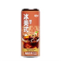 315ml Iced Americano Coffee Drink Hazelnut Flavor in Sleek Can
