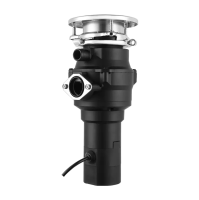 Household Food Waste Disposer with DC Motor 375W – HR-DM-3E