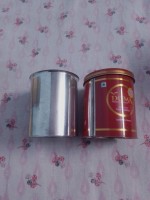 Printed Tin Cans for Pan Masala & Food Packaging - Omsa 110 Easy Open Lid
