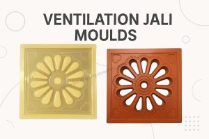PVC Ventilation Jali Mould for Decorative Concrete Walls and Airflow Panels