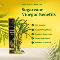 Village Wala Sugarcane Vinegar – Raw, Unfiltered Ayurvedic Tonic 250ml