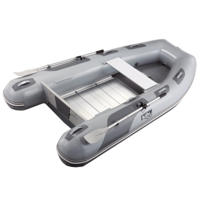 Aluminum Floor Kayak - Achilles SPD-310E, Gray Hypalon, 2020