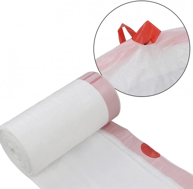 Plastic Trash Bags on Roll for Efficient Waste Collection