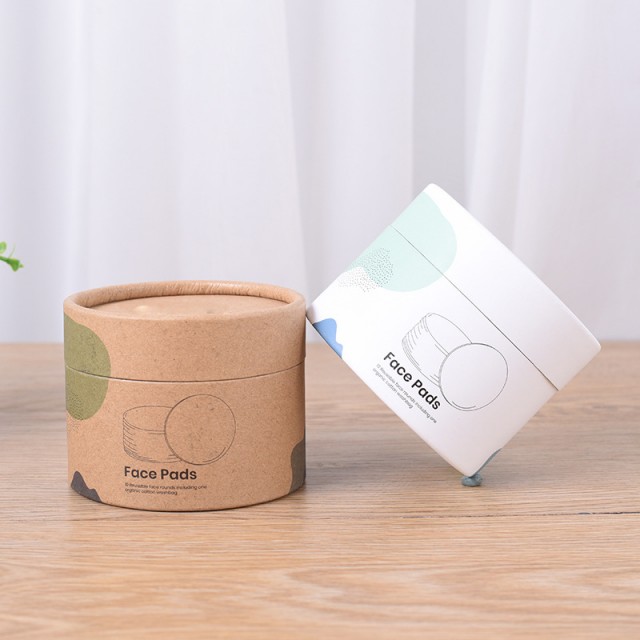 Environmentally friendly kraft paper cosmetic packaging paper tube