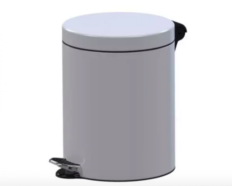 3-litre Pedal Bin with Antibacterial Coating