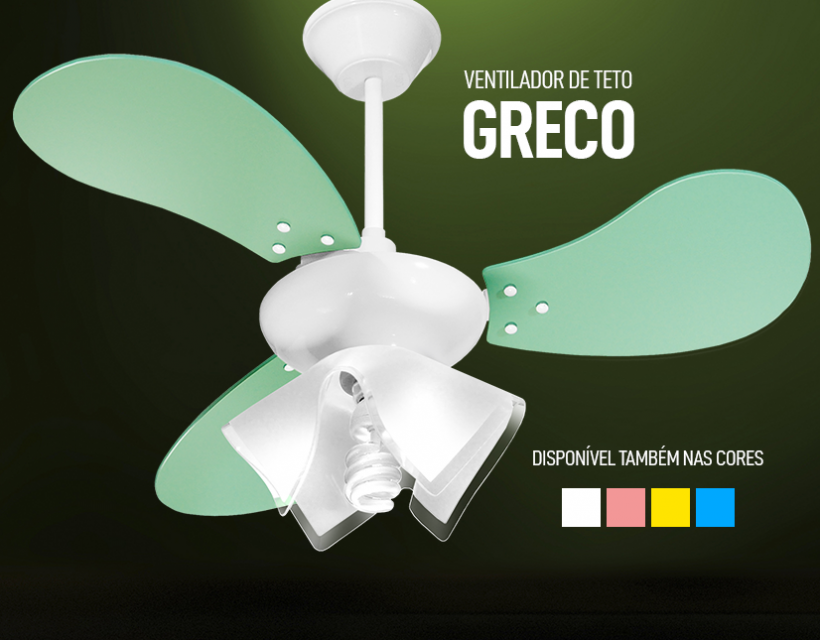 Ceiling Fans - All Types of Modern Fans from Brazil