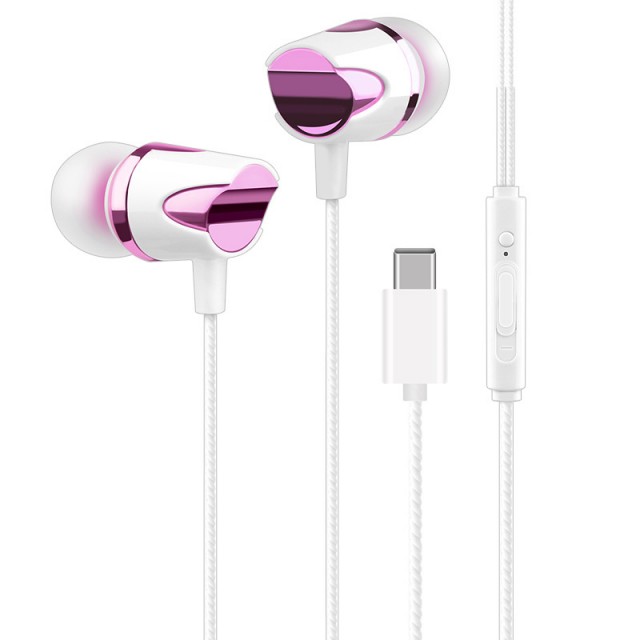 High-Quality TYPE C Wired Earphones with Heavy Bass