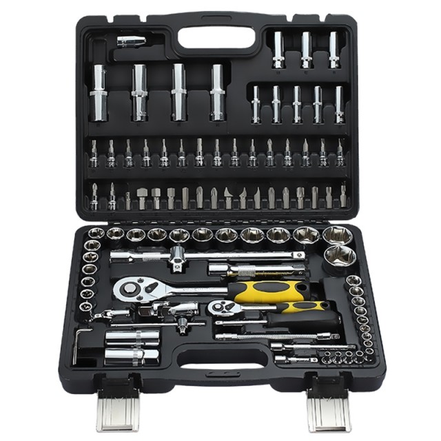 94pc Auto Service Sleeve Tools Set - Durable and Efficient