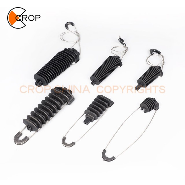 Aerial Cable Tension Clamps for FTTH Cables - CROP CHINA