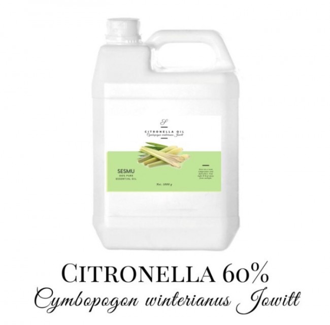 SESMU Citronella Oil 60% - Pure Essential Oil Supply from Indonesia