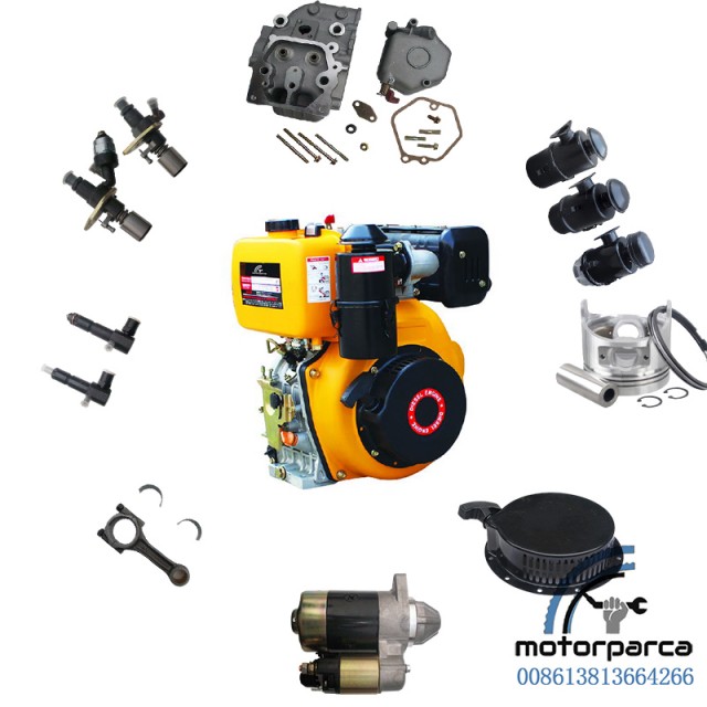 Air-Cooled Diesel Engine Spare Parts for Agriculture Machinery and Power Equipment