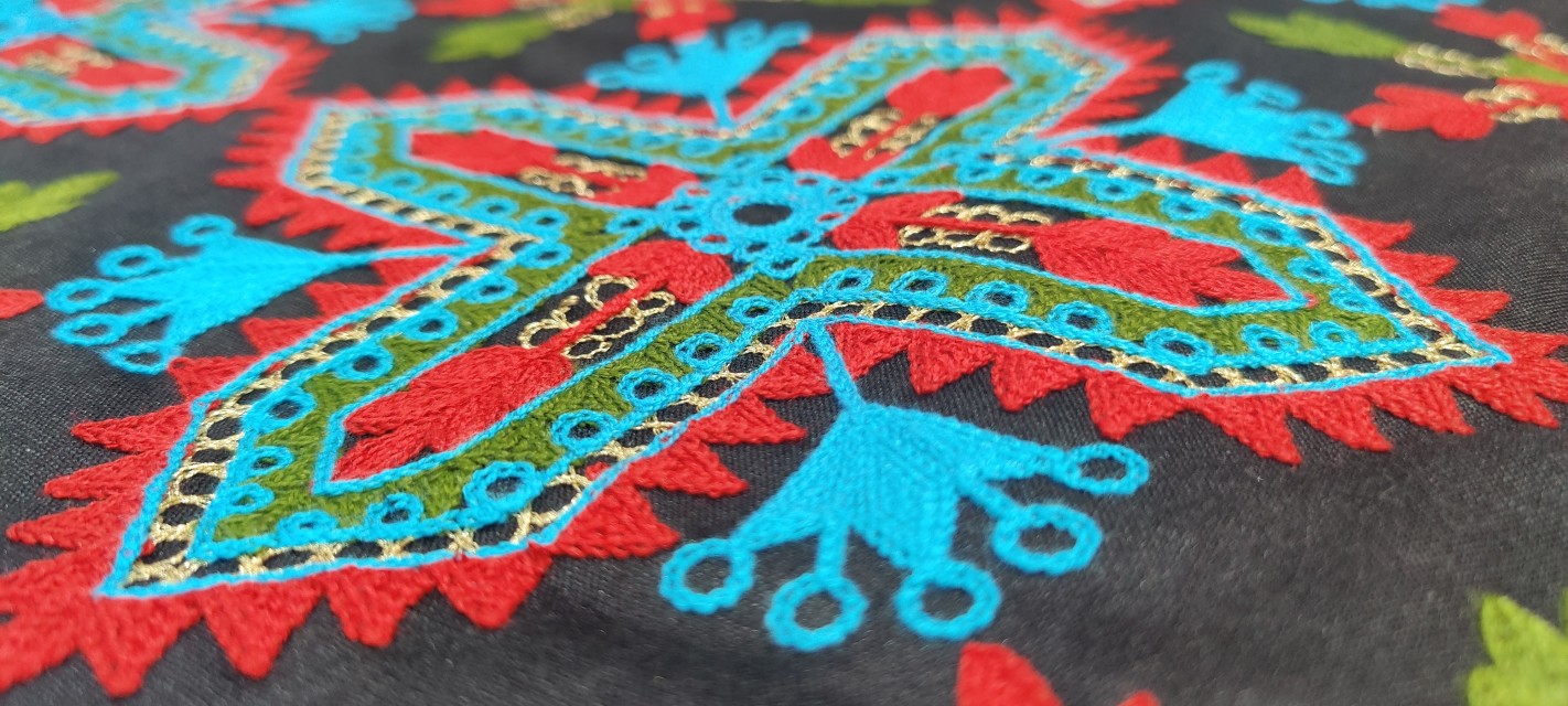 Indian Embroidery Fabrics