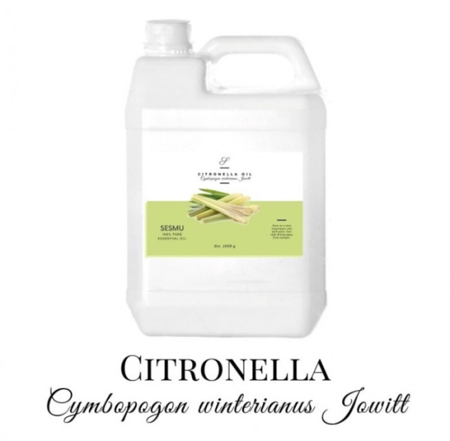 SESMU Citronella Oil [Cymbopogon Winterianus Jowitt] 100%