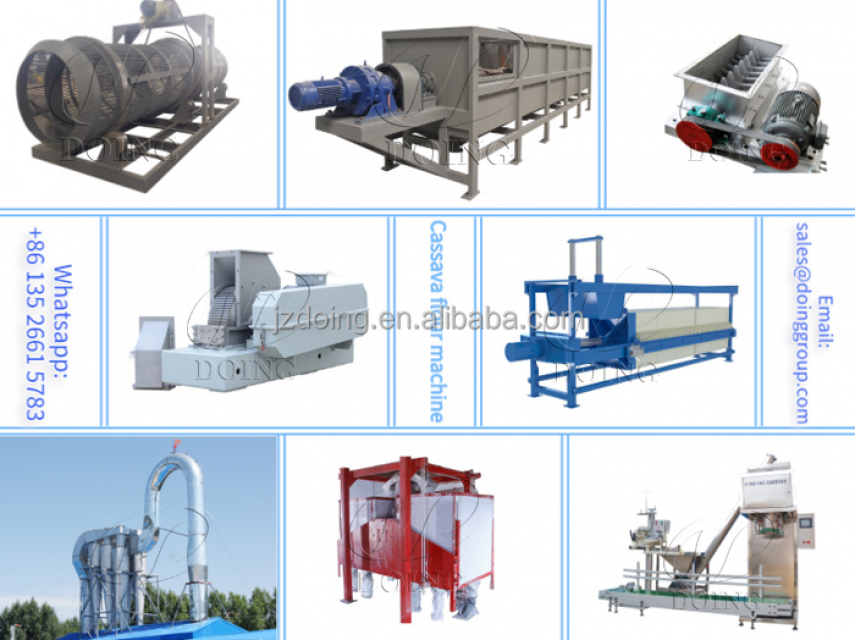 Fresh Sweet Potato Starch Manufacturing Plant Production Lines