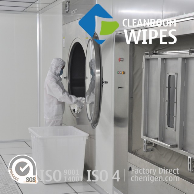 100% Lint-free Polyester Cleanroom Wipes: High Quality, Low Contamination