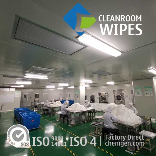 Polyester Cleanroom Wipers - Contamination Control for Electronics Manufacturing