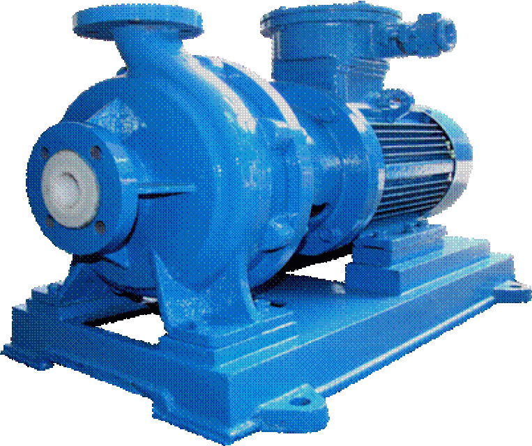 Magnetic Pumps with Fluoroplastic Linings