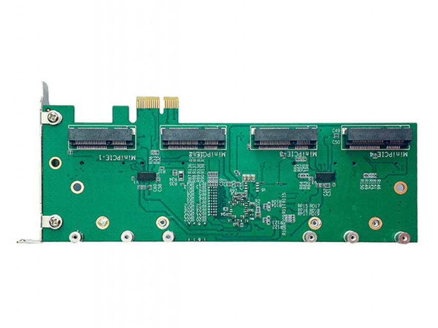 Versatile Dr2g41 4x Mini PCIe Card and 4x M.2 Card Adapter