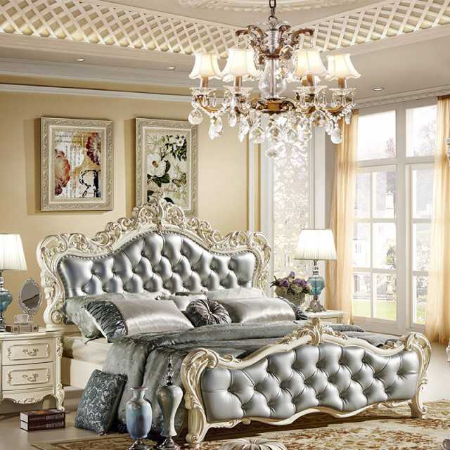 Luxury Leather Bed for a Stylish and Comfortable Bedroom