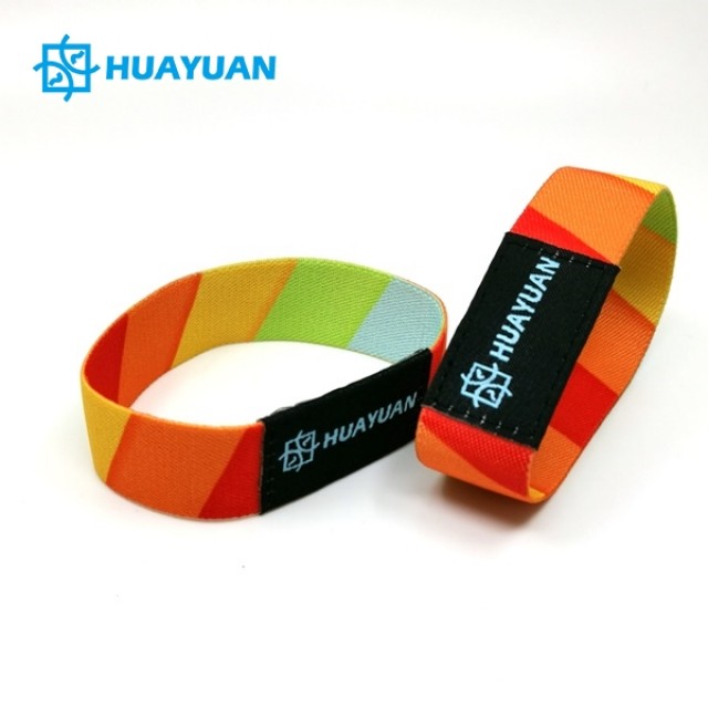 HUAYUAN Events Festival Fabric RFID Wristbands