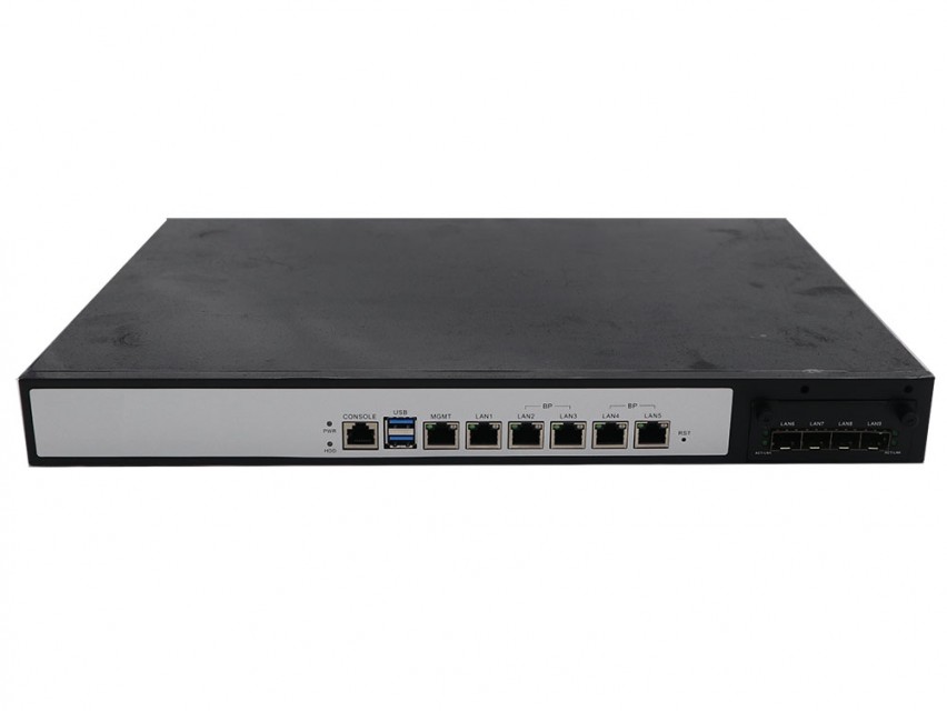 Fanless Network Appliance Hardware Plugs Sfp Rj45 Networking Ports