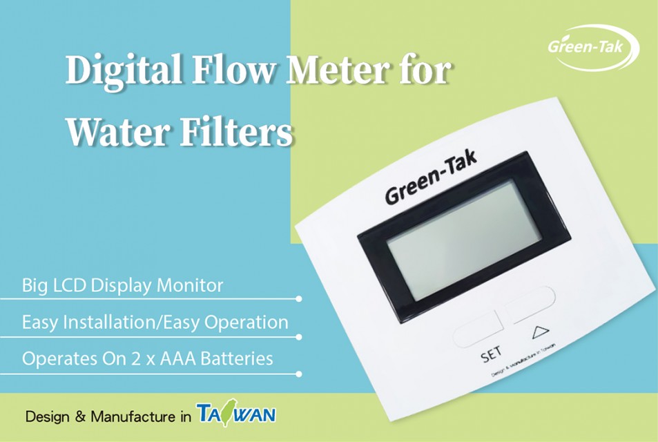Green-Tak Digital Water Flow Meter Flow Sensor-WSP-06