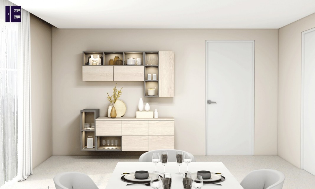Exquisite Crockery Unit Shelf Cabinet for Modern Homes