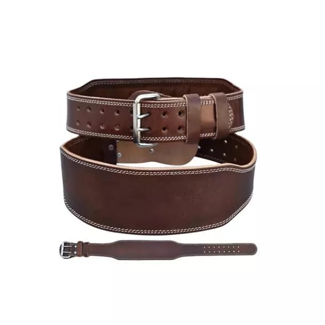 Premium 10mm Genuine Leather Weightlifting Belt with Custom Logo
