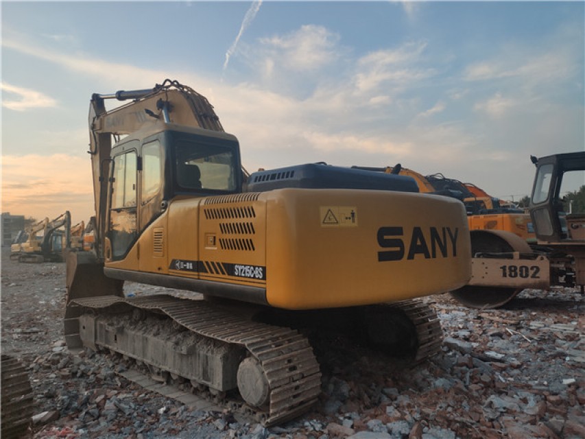 China made brand Sany 215-9 used second hand excavator