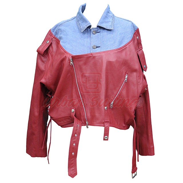 Custom Made High Quality Leather Jackets For Women's