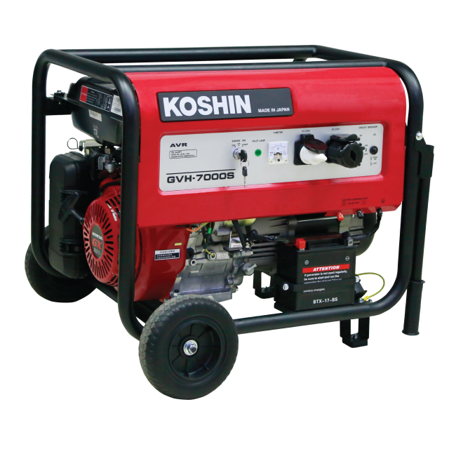 KOSHIN HONDA GX390 Gasoline Generator GVH-7000S