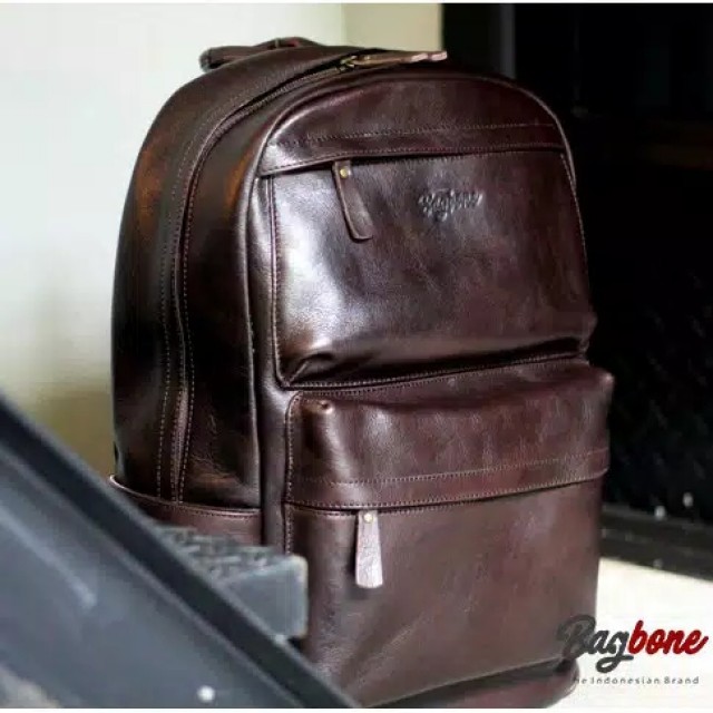 Luigi Handmade Leather Backpack - Premium Quality Craftsmanship