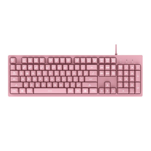 Mechanical Keyboard Pink Office Keyboard