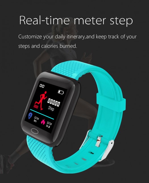 Heart rate Bluetooth color screen smart bracelet