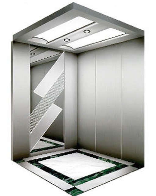 Passenger Elevator F-K13 Optional: Premium Titanium Gold Design