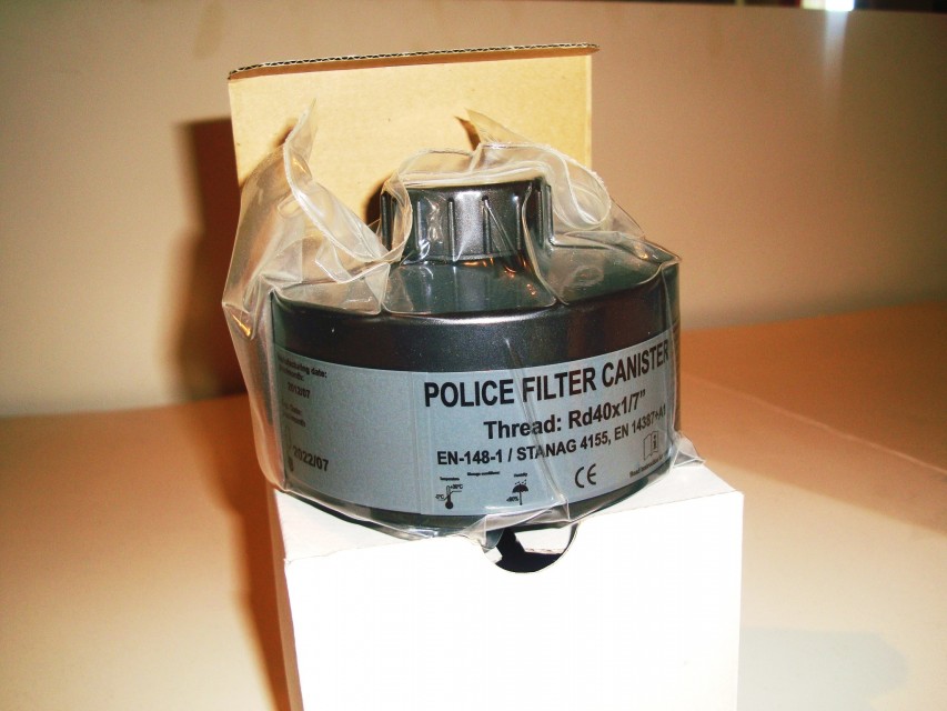 Gas Filters (canister for gas mask )