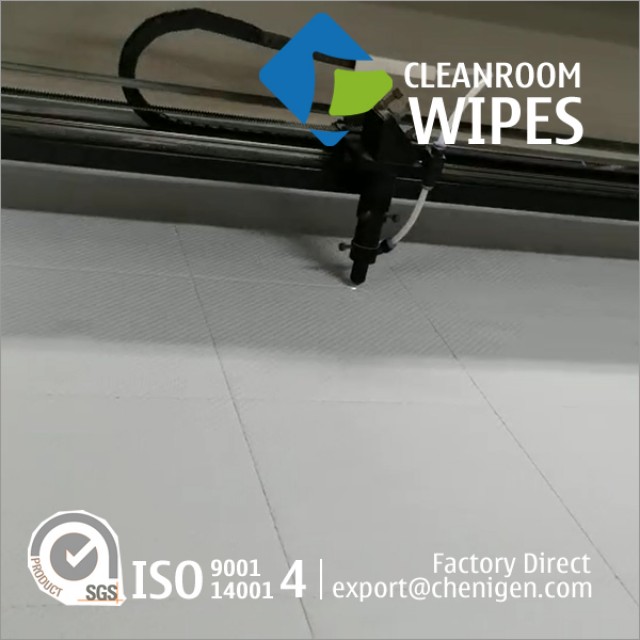 2-ply Polyester Wipes Cleanroom Wipers