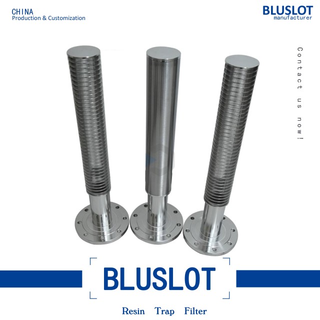 Bluslot Resin Trap Filter for Ion Exchange Columns