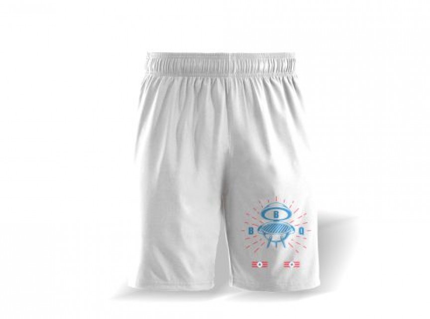 Athletic Shorts Camo Print.