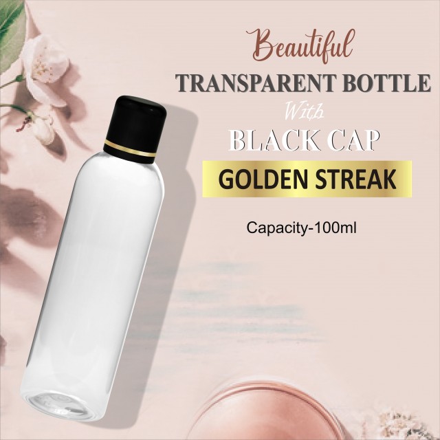 Transparent Bottle For Shampoo, Conditioner, Hair Oil