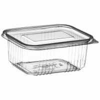 Rectangular Clear Plastic Container with Lids