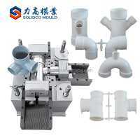 Plastic Customized PVC/ PP/ PPR/ PE Pipe Fitting injection mould maker