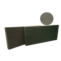 Greenhouse evaporative cooling cellulose pad