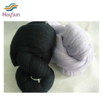 Polyester hank yarn dyed yarn hanks