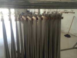 Free-iron finishing processes treatmeat wood